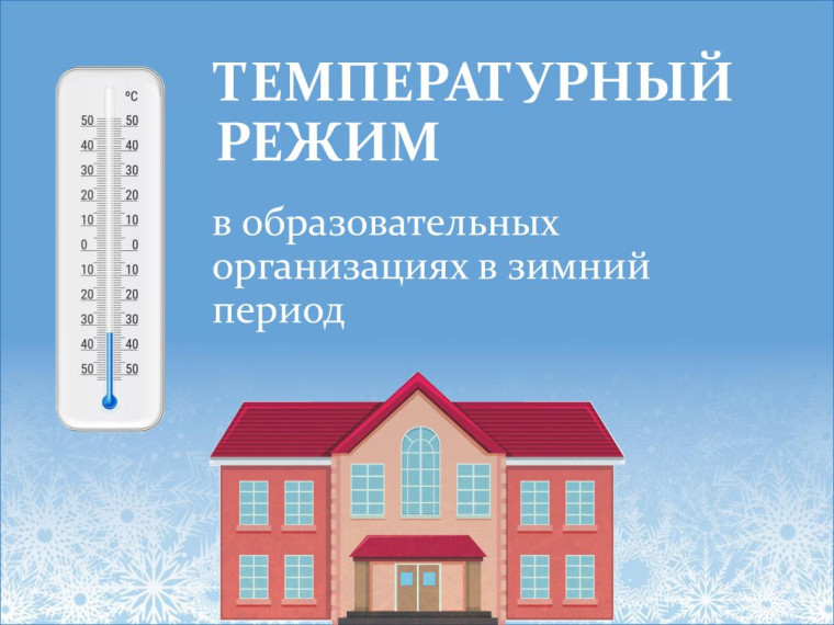 Температурный режим посещения учебных занятий.