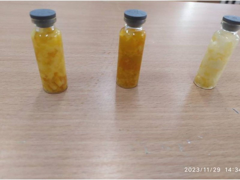Получение и применение эфирных масел цитрусовых растений.